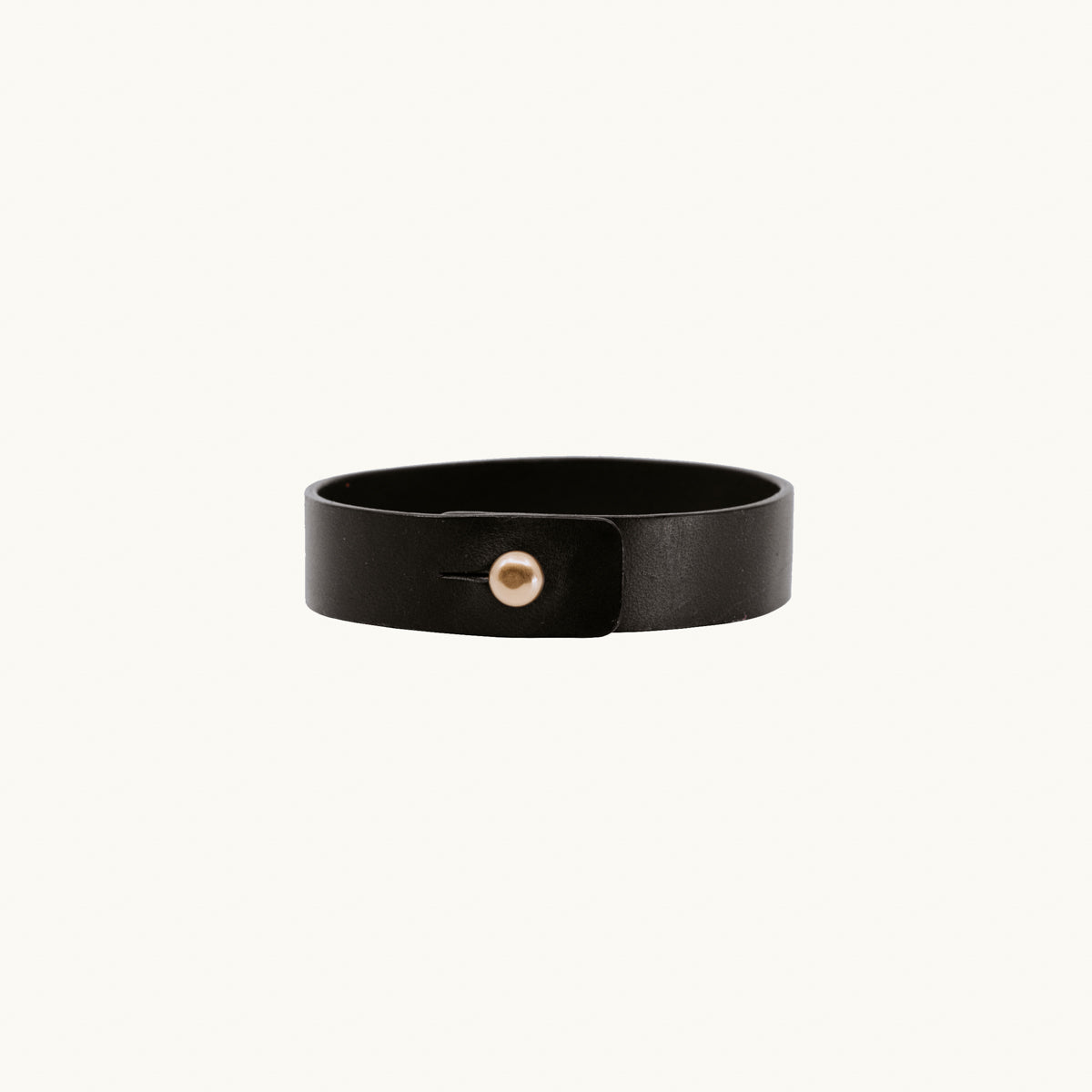 Leather Bracelet | Black